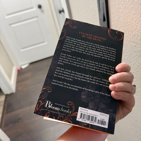 God of Wrath by Rina Kent Orange Sprayed Edges Book - Picture 3 of 3